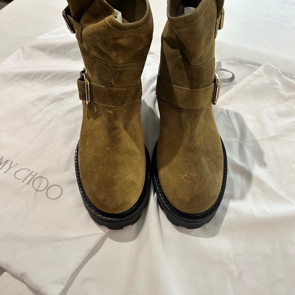 Jimmy Choo suede boots - Picture 3 of 5